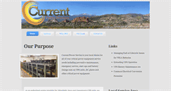 Desktop Screenshot of currentpowerservices.com